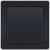 10116086 Рамка Q.1 Антрацитовый с эффектом бархата 1-постовая Berker