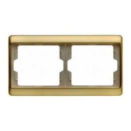 13640002 Рамка Arsys Золото 2-постовая Berker