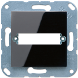 A594-125SW Крышка для 1-го разъема DSUB25, черн. Jung A серия