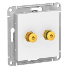 ATN000187 Atlasdesign Аудиорозетка двойная, Белый Schneider Electric ATN000187 Atlasdesign Аудиорозетка двойная, Белый Schneider Electric