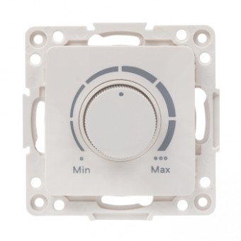 Светорегулятор, 600W, 220В Белый EKF Стокгольм EYD06-101-10