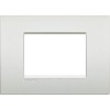 LNC4803PR Рамка LivingLight Air Белый жемчуг 3 модуля Bticino