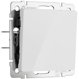 W1112041 Выключатель одноклавишный проходной (белый акрил) Werkel a064000