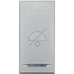 HC4915DD Axolute Клавиша Не беспок 1м алюм Bticino