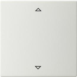 082240 Сенсорный выключатель управления жалюзи с функцией памяти Белый Gira S-color