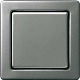 021121 Рамка E22 Сталь Edelstahl 21 1-постовая Gira