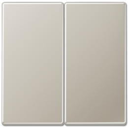 ES1565.07 LS 990 Edelstahl Накладка светорегулятора 2-х канального нажимного Jung LS серия