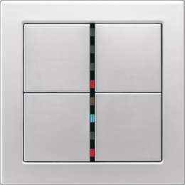 FDAL2982 Рамка FD Design Алюминий 1-постовая Jung