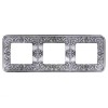 FD01373CB Рамка Emporio Bright chrome 3-постовая Fede