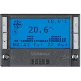 HS4451 Axolute Электронный программируемый термостат Bticino