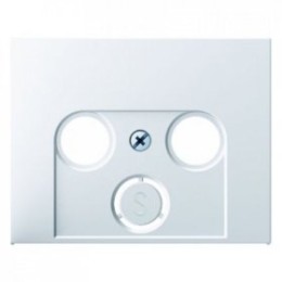 12017019 Центральная панель для антенной розетки 2 и 3 отверстия Berker