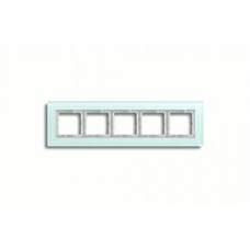 LSP985GLAS Рамка LS Plus Светло-зеленый 5-постовая Jung LSP985GLAS Рамка LS Plus Светло-зеленый 5-постовая Jung
