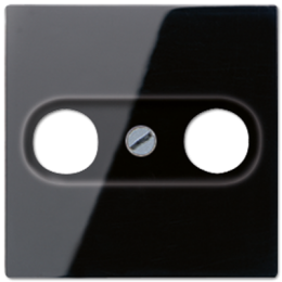 A561PLTVSW А 500 Черный Накладка TV-FM розетки Jung A серия