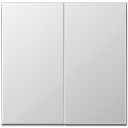 AL2995 LS 990 Алюминий Клавиша 2-я Jung LS серия