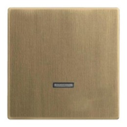 6599-0-3023 (6543-840-101-500), Клавиша для светорегулятора 6550 U-10x, 6560 U-101, 6593 U, реле 6401 U-10x, 6402 U, серия Династия, Латунь античная, ABB