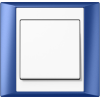 AP581BLWW Рамка A Plus Синий / Белый 1-постовая Jung
