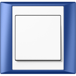 AP581BLWW Рамка A Plus Синий / Белый 1-постовая Jung