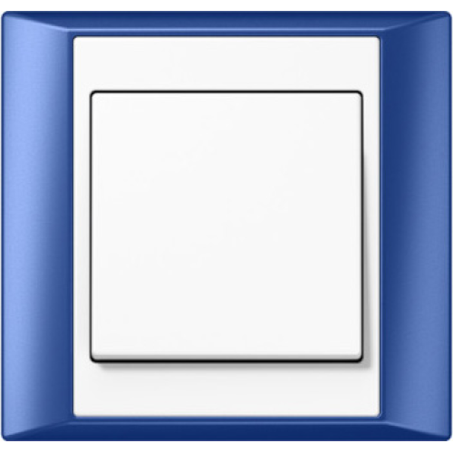 AP581BLWW Рамка A Plus Синий / Белый 1-постовая Jung