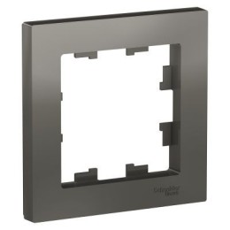 ATN000901 Рамка Atlasdesign Сталь 1-постовая Schneider Electric