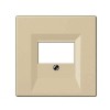 LS969T LS 990 Бежевый Крышка для ТАЕ-розетки, моно/стерео-аудиорозетки, комбинированной вставки  Jung LS серия