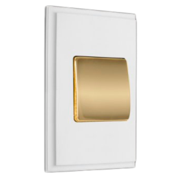 FD01611WH Рамка New Marco Белый 1-постовая Fede