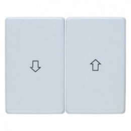 14350169 Клавиши с оттиском Стрелка цвет: полярная белизна, с блеском Arsys Berker