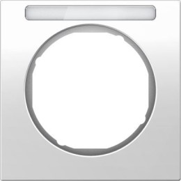 10112279 Рамка с полем для надписей R.3 Полярная белизна с блеском 1-постовая Berker