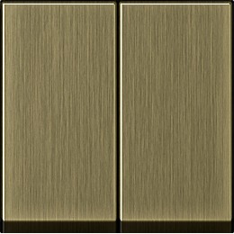 2315603 Накладка 2 канального светорегулятора Бронза Gira