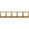 770305 Рамка Valena Золото матовое 5-постовая Legrand