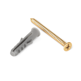 WL18-23-01 Винты для изолятора 10 шт. (золото) Ретро Favorit Runda Werkel a038397