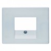 10350169 Центральная панель для розетки TAE цвет: полярная белизна, с блеском Arsys Berker
