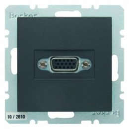 3315411606 BMO VGA-PCB B.x цвет: антрацитовый Berker