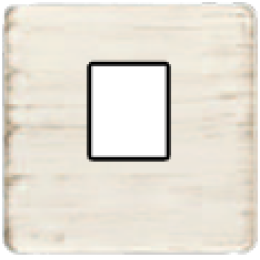 FD04317BD-M Монтажная плата для 1-го инф. разъема RJ-45 черный, цвет White Decape FEDE