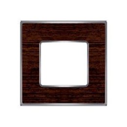 FD01451WCB Рамка Belle Epoque Wood Венге / Хром 1-постовая Fede