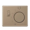 SLFTR231PLGB SL 500 Бронза Накладка регулятора теплого пола(мех.FTR231U) Jung