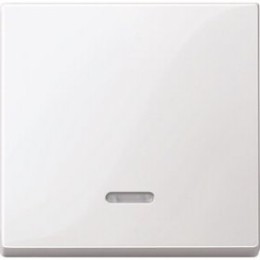 MTN436019 Клавиша с окошком для световойиндикации пол.белый Merten