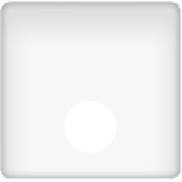 FD0321 Накладка ТВ розетки одинарной, цвет Белый FEDE