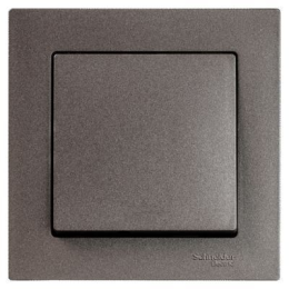 ATN000601 Рамка Atlasdesign Мокко 1-постовая Schneider Electric