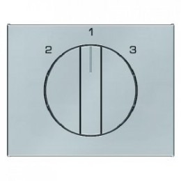 10887104 Центральная панель с вращающейся ручкой для 3-уровневого выключателя цвет: нержавеющая сталь K.5 Berker