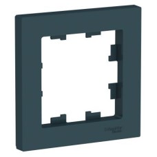 ATN000801 Рамка Atlasdesign Изумруд 1-постовая Schneider Electric ATN000801 Рамка Atlasdesign Изумруд 1-постовая Schneider Electric