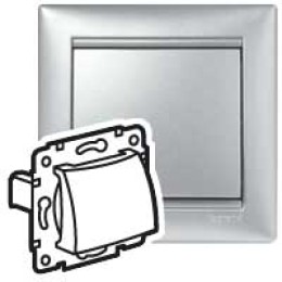 770147 Valena Заглушка с выводом кабеля Legrand