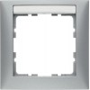 10119959 Рамка с полем для надписей S.1 Алюминий с блеском 1-постовая Berker