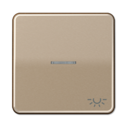 CD590KO5LGB CD 500/CD plus Бронза Клавиша 1-я с/п с символом "ОСВЕЩЕНИЕ" Jung