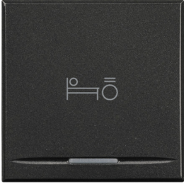 HS4915M2BL Axolute Клавиша свет кроват 2м ант Bticino