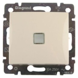 774310 Valena Выключатель 1-клавишный с подсветкой Legrand