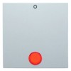 16241909 Клавиша с красной линзой и надписью "0" цвет: полярная белизна, матовый S.1/B.1/B.3/B.7 Glas Berker