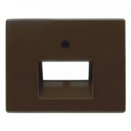 14090001 Центральная панель для UAE/E-DAT Design/Telekom розетка ISDN цвет: коричневый, с блеском Arsys Berker