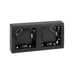 73620-62 Рамка горизонтальная, 2 поста, 75*146мм, Simon 73 Loft, графит