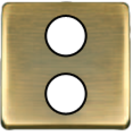 FD04316PM-M TV/SAT Монтажная плата для механизмов с двумя коннекторами черный, цвет Matt Patina FEDE