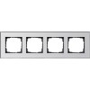 021410 Рамка Esprit Хром 4-постовая Gira